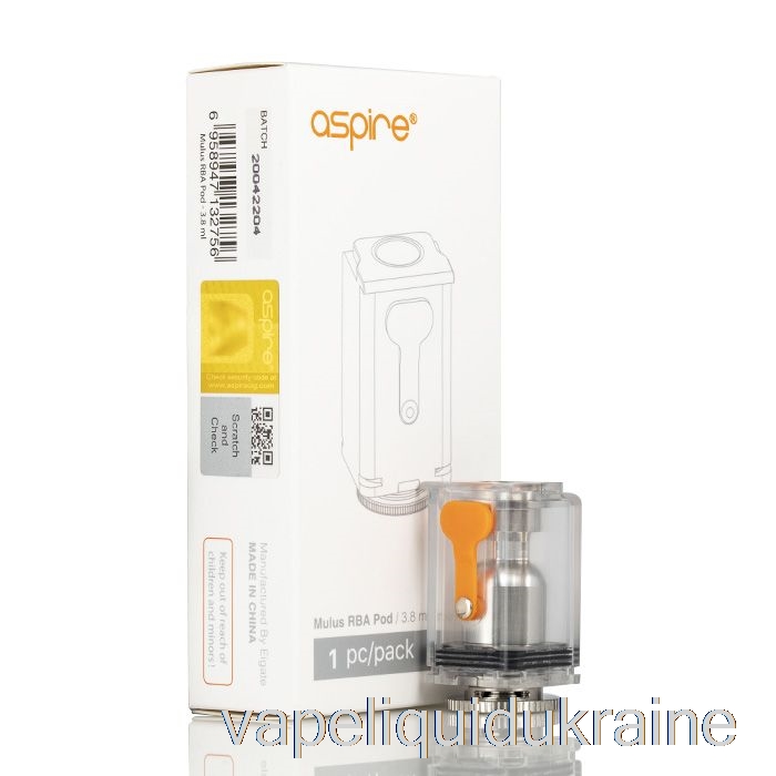 Vape Liquid Ukraine Aspire MULUS RBA Pod and Coil